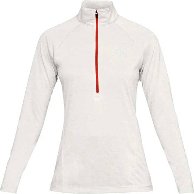 Dámska funkčná mikina Under Armour New Tech 1/2 Zip - Twist - Tetra Gray