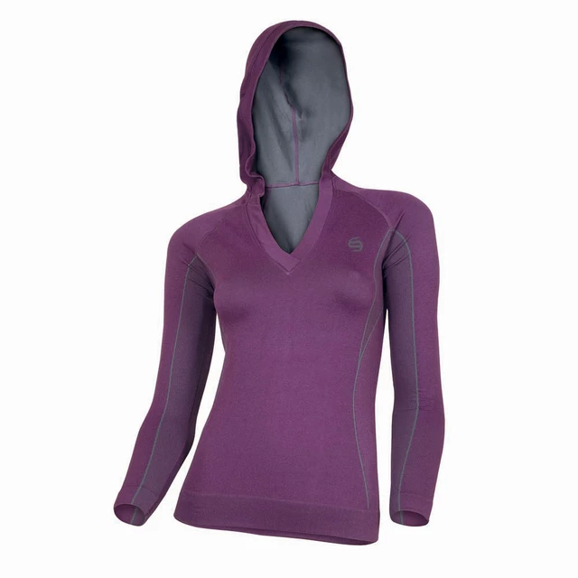 Ladies functional sweatshirt Brubeck Balance - Purple