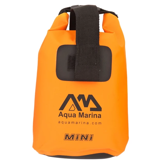 Waterproof Aqua Marina Mini Dry Bag - Green - Orange