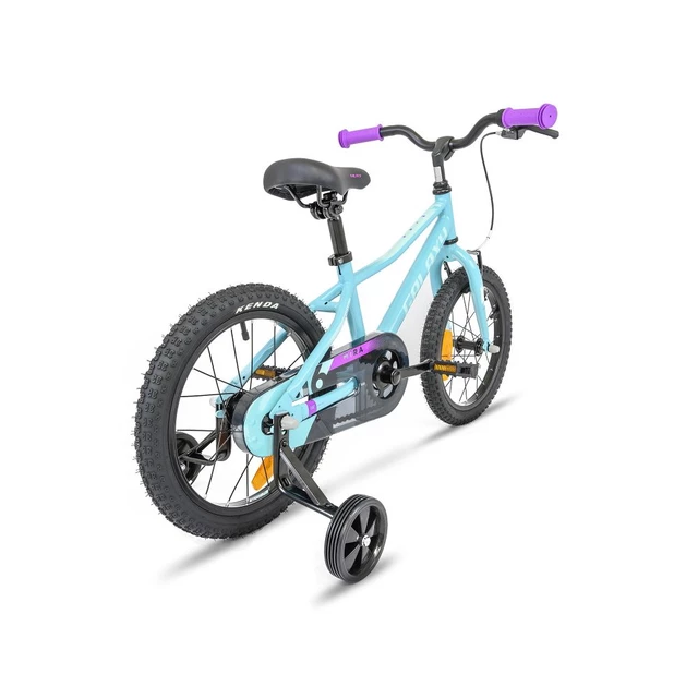 Detský bicykel Galaxy Mira 16" - model 2021 - tyrkysová