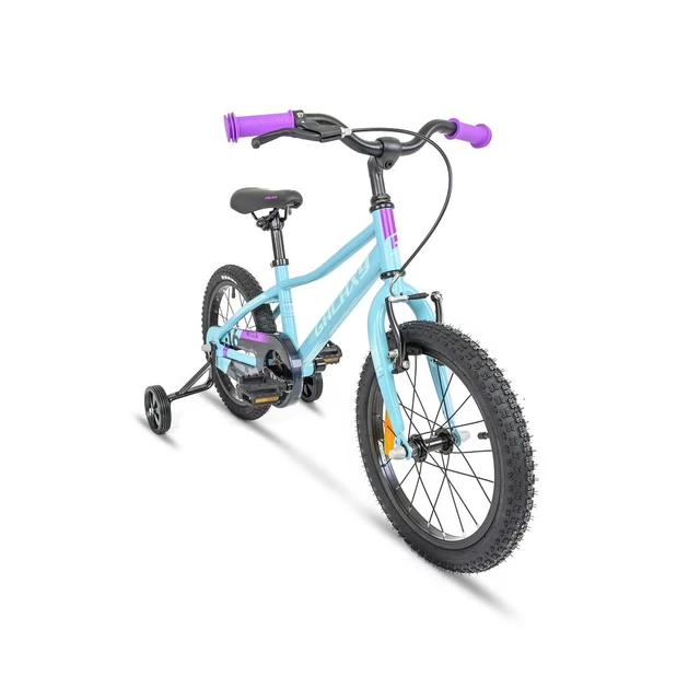 Detský bicykel Galaxy Mira 16" - model 2021 - tyrkysová