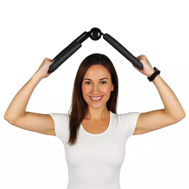 Posilovač paží inSPORTline Body Trimmer - černá