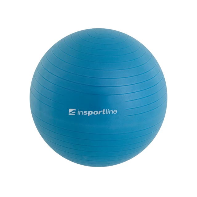 Gymnastic ball inSPORTline Comfort Ball 45 cm - Purple - Blue