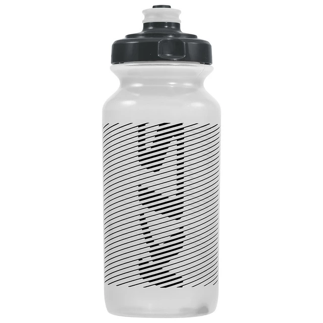 Cycling Water Bottle Kellys Mojave Transparent 0.5l - Grey - White