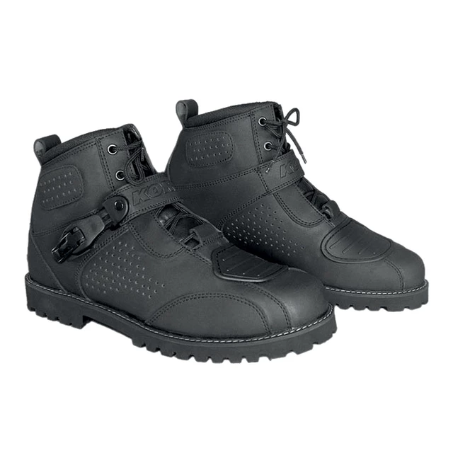 Moto boots KORE Icone - Black - Black