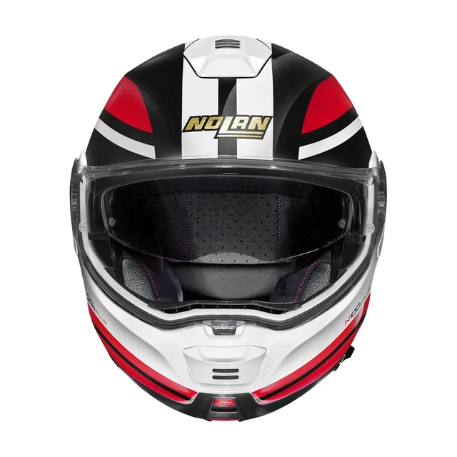 Motorcycle Helmet Nolan N100-5 Plus Anniversary N-Com P/J - Metal Black