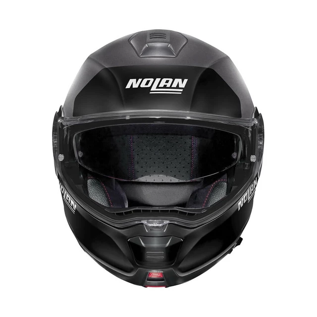 Moto prilba Nolan N100-5 Plus Distinctive N-Com P/J - Glossy Black-Fluo