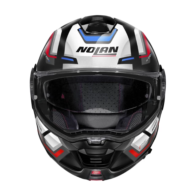 Motorcycle Helmet Nolan N100-5 Upwind N-Com P/J - Flat Black