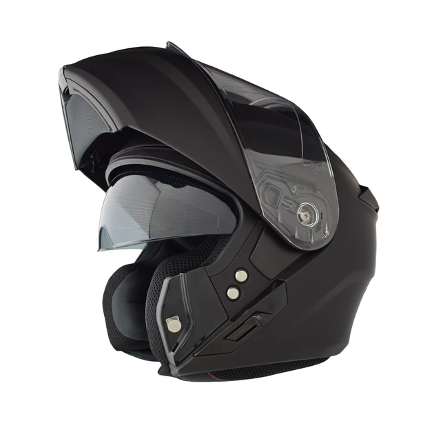 Motorcycle Helmet Yohe 938 Double Visor - Matte Black