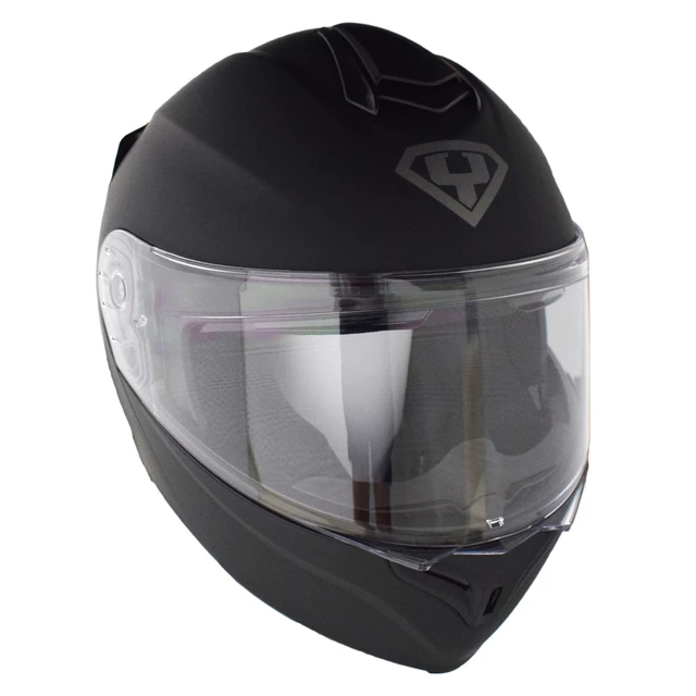 Moto helma Yohe 938 Double Visor - matně černá