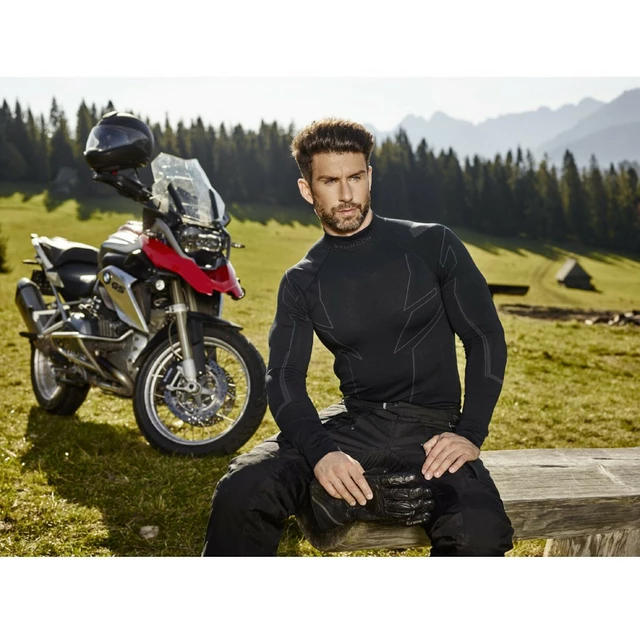 Brubeck Cooler LS11800 Thermoshirt für Männer - schwarz