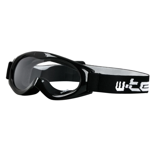 Kids motorcycles glasses W-TEC Spooner - Black - Black