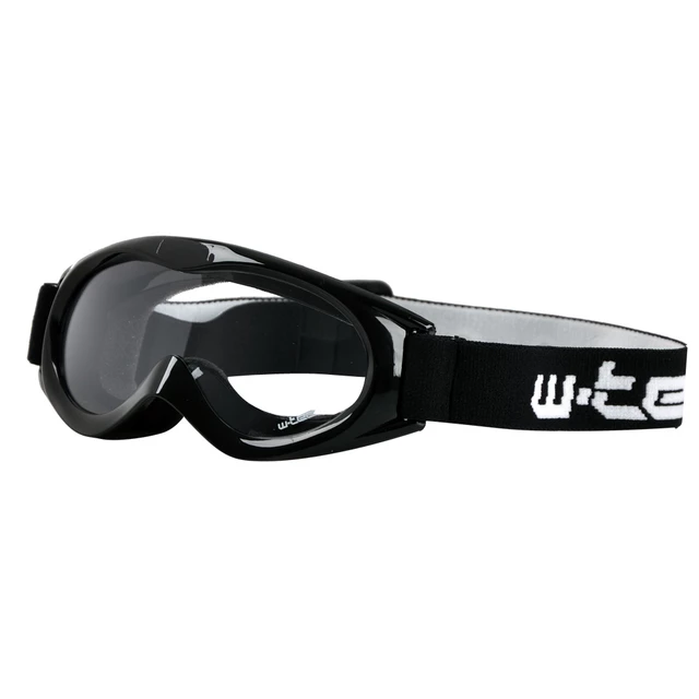 Kids motorcycles glasses W-TEC Spooner - White - Black