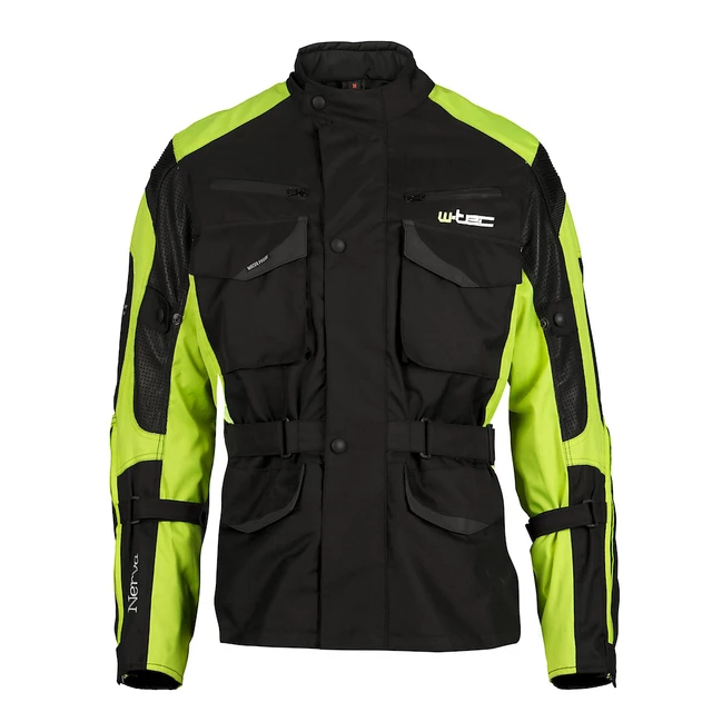 Motorradjacke W-TEC Nerva - schwarz - grün