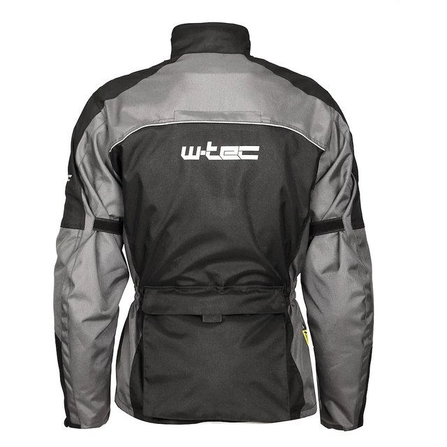 Kurtka motocyklowa W-TEC Cronus wodoodporna - OUTLET - Czarno-szary