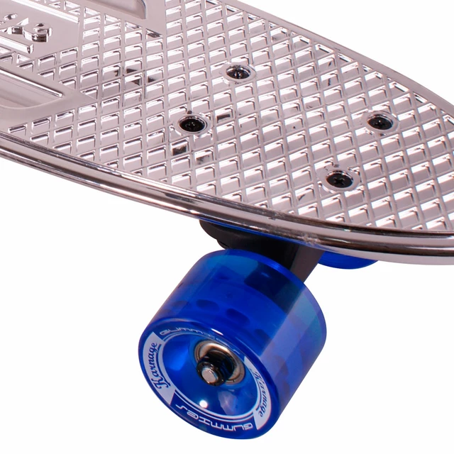 Pennyboard Karnage Chrome Retro - Green-Red