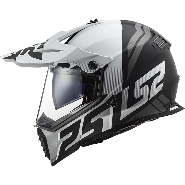 LS2 MX436 Pioneer Evo Motorradhelm - Evolve Red White