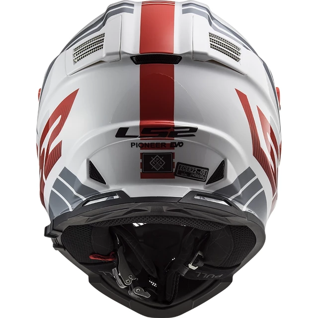 LS2 MX436 Pioneer Evo Motorradhelm - Evolve Matt White Black