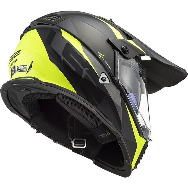 Motorcycle Helmet LS2 MX436 Pioneer Evo - Evolve White Cobalt