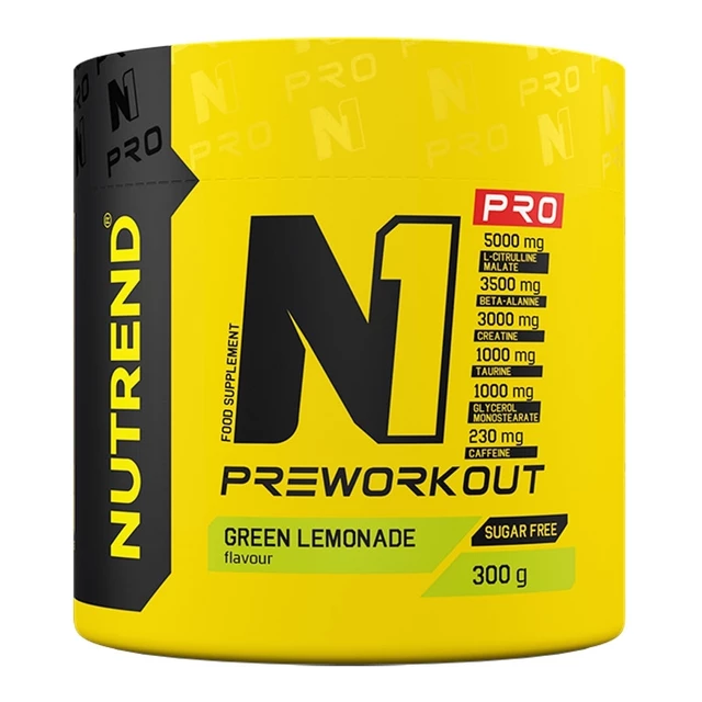 Pre-workout směs Nutrend N1 PRO 300 g