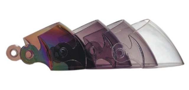 Replacement Plexiglass Shield for V200  Motorcycle Helmet - rainbow