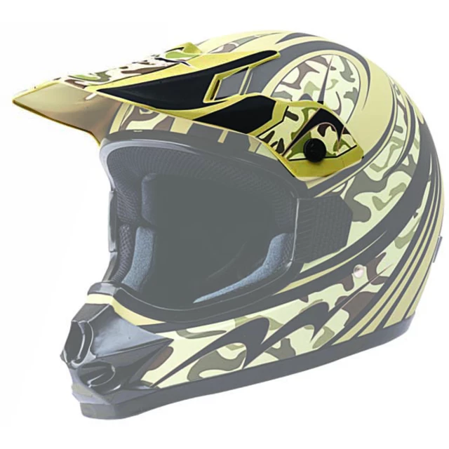 Replacement Visor for WORKER V310 Junior Helmet - Khaki - Khaki