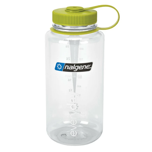 Outdoor Bottle NALGENE Wide Mouth 1 l - Blue 32 WM - Clear 32 WM