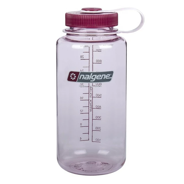 Outdoor Bottle NALGENE Wide Mouth 1 l - Clear 32 WM - Clear Pink 32 WM