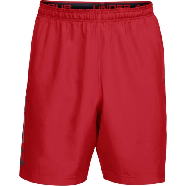 Pánske šortky Under Armour Woven Graphic Wordmark Short - S - Red