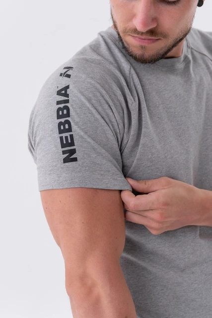 Men’s Sports T-Shirt Nebbia “Essentials” 326 - Black