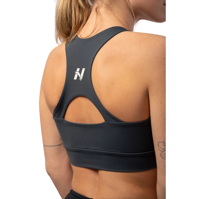 Medium-Support Sports Bra Nebbia Active 413 - Black