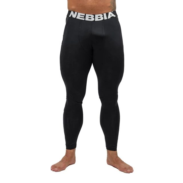 Men’s Leggings w/ Pocket Nebbia Discipline 708 - White - Black