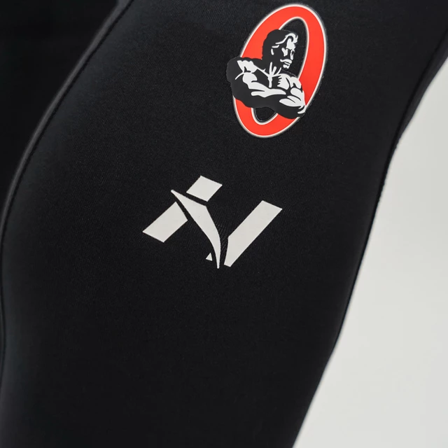 Pánske legíny s vreckom Nebbia Discipline 708 - Black