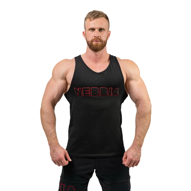 Training Tank Top Nebbia Strength 714 - Black - Black