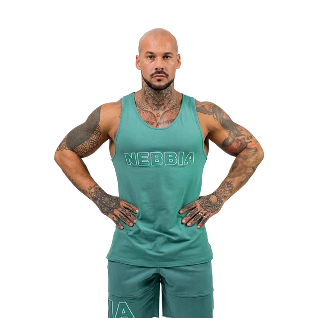 Fitness tielko Nebbia Strength 714 - Green