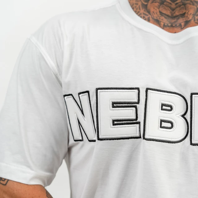 Tričko s krátkym rukávom Nebbia Legacy 711 - White