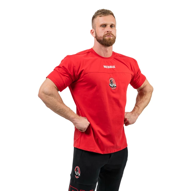 Short-Sleeved T-Shirt Nebbia Legendary 712 - Red - Red