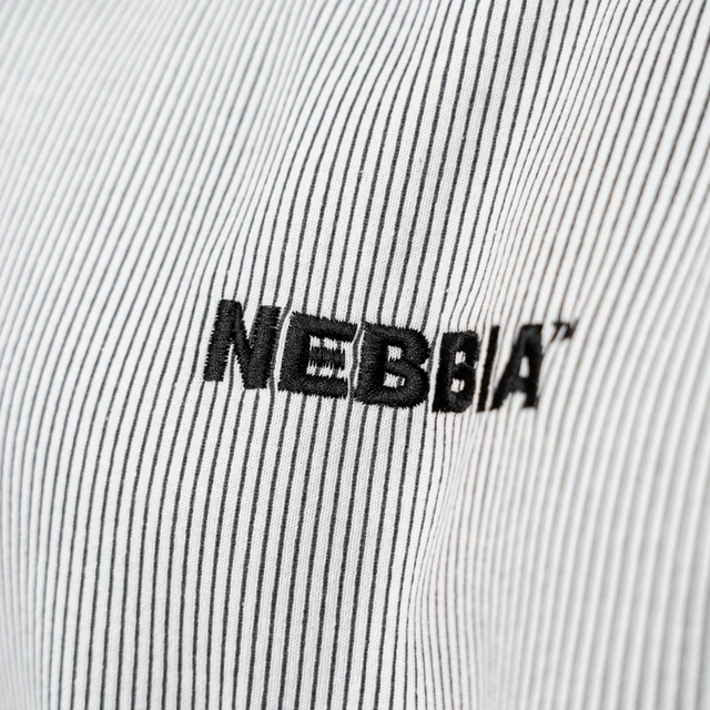 Mikina bez kapucne Nebbia Signature 703 - Light Grey