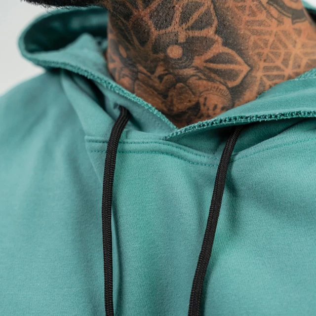 Sleeveless Hoodie Nebbia Iron Beast 710 - Green