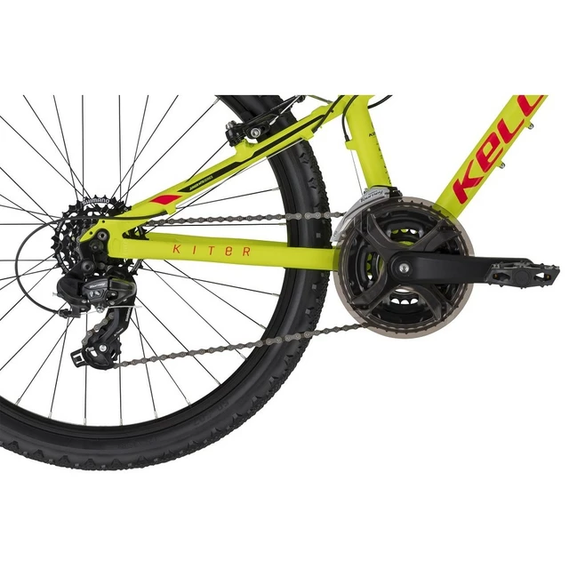 Juniorský bicykel KELLYS KITER 50 24" 6.0 - Neon Yellow