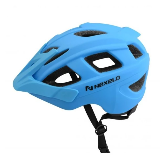 Children’s Cycling Helmet Nexelo Kids - Pink, M(53-55) - Blue