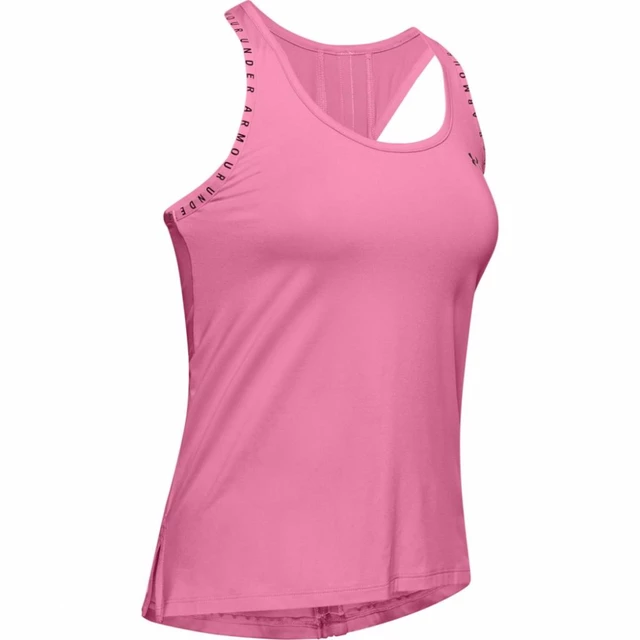 Women’s Tank Top Under Armour Knockout - Black - Lipstick