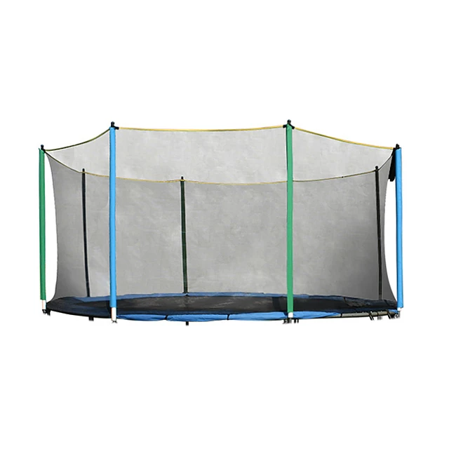 inSPORTline 430 cm Schutznetz für Trampolin + 8 Stangen