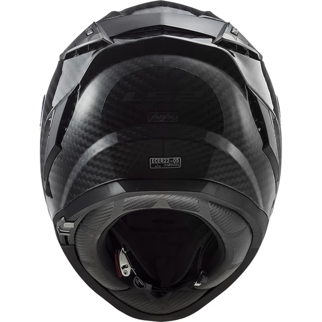 Motorcycle Helmet LS2 FF327 Challenger C Carbon Solid