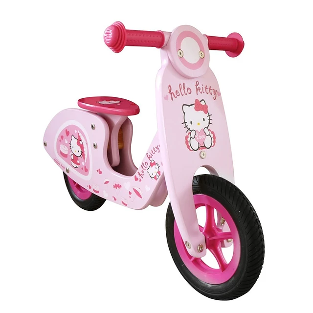 Dřevěné odrážedlo Hello Kitty