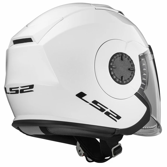 Motorcycle Helmet LS2 OF570 Verso Single - Matt Black