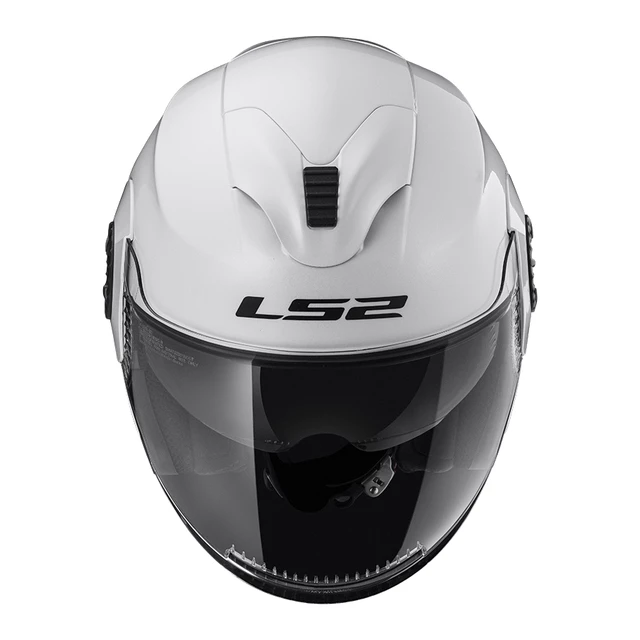 Motorcycle Helmet LS2 OF570 Verso Single - Matt Black