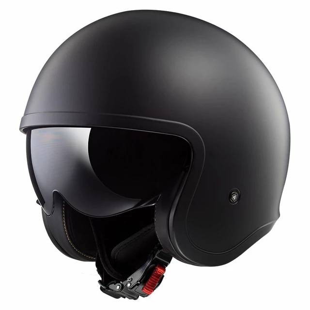 Moto prilba LS2 OF599 Spitfire Single Mono - Matt Black - Matt Black