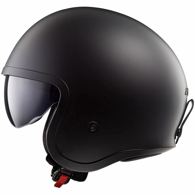 Motorcycle Helmet LS2 OF599 Spitfire Single Mono - Matt Black