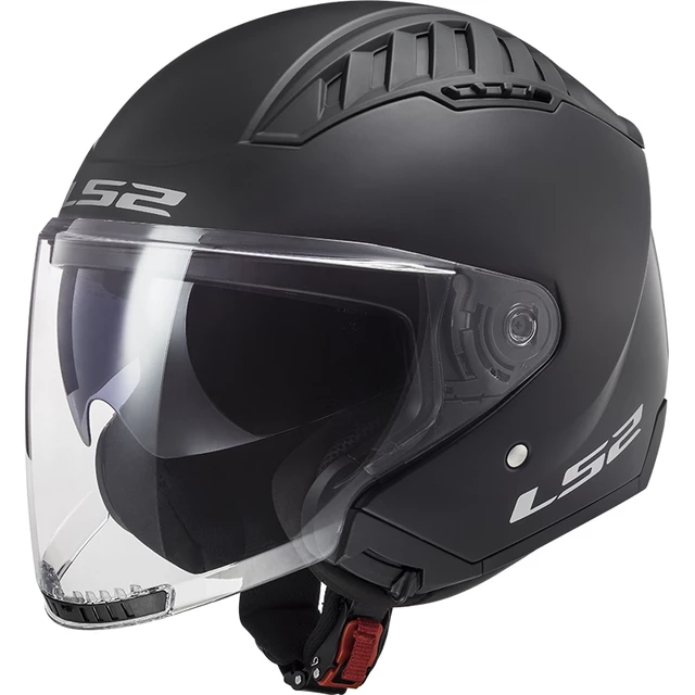 Motorcycle Helmet LS2 OF600 Copter - Matt Black - Matt Black